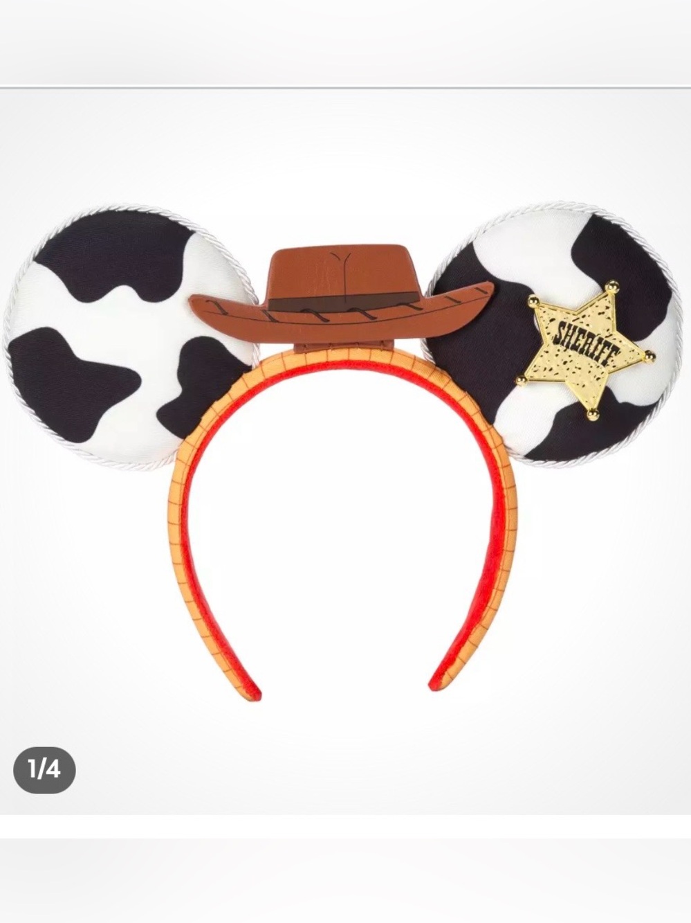 Sheriff Woody Ear Headband